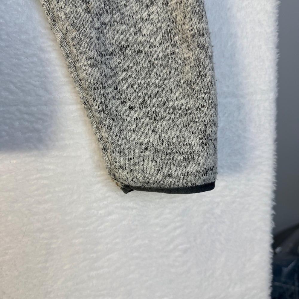 Eddie Bauer‎ Women's V Neck Gray Speckled Fleece Pullover Sweatshirt Size L - Picture 7 of 12